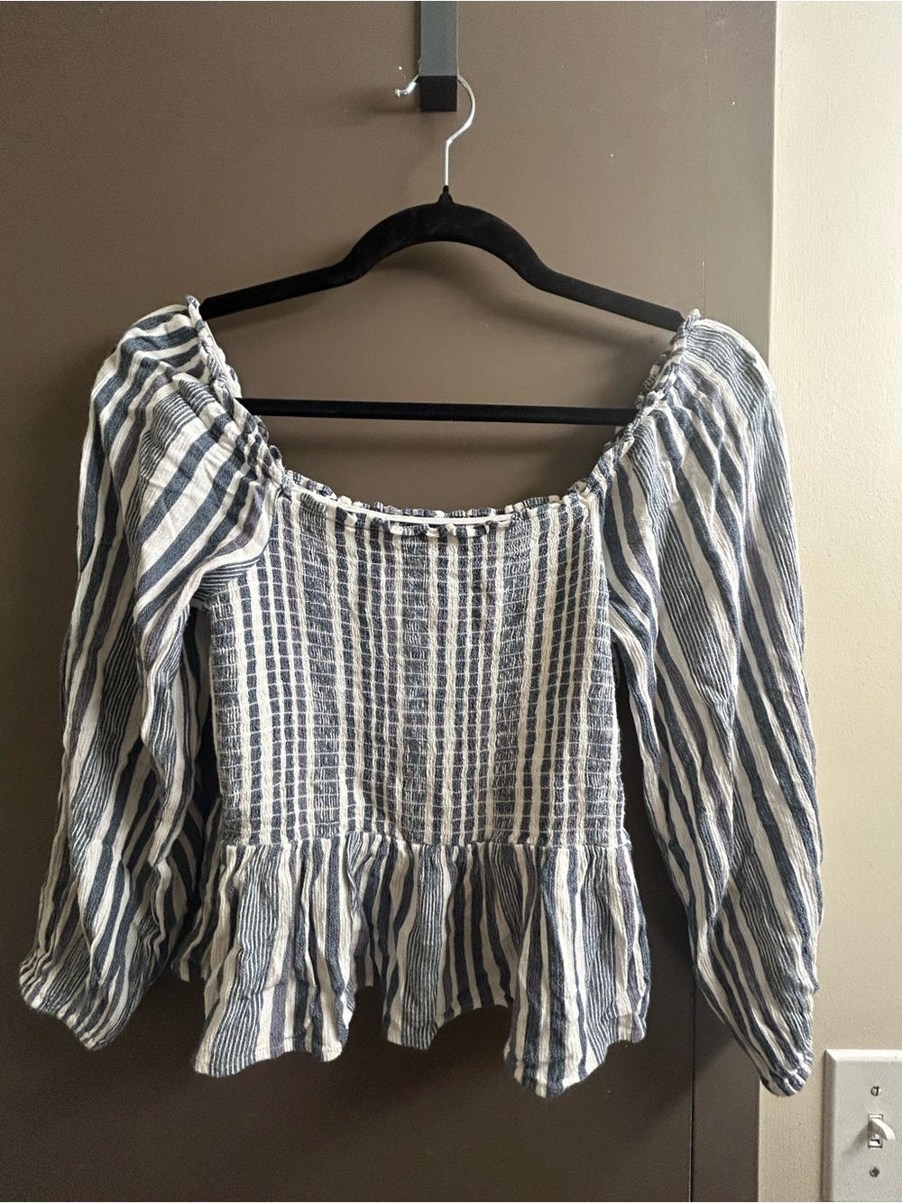 American Eagle Striped Shirt